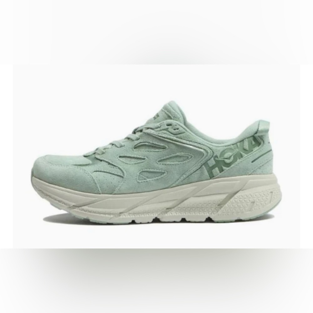 HOKA ONE ONE Clifton L Suede 'Smoke Green